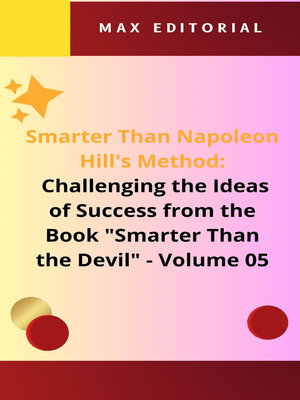 cover image of Smarter Than Napoleon Hill's Method